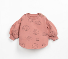 Load image into Gallery viewer, Deep Rose Shells Crewneck
