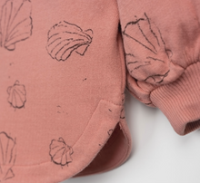 Load image into Gallery viewer, Deep Rose Shells Crewneck
