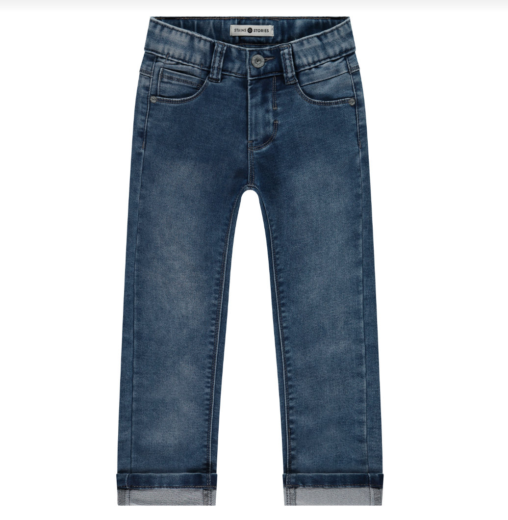 Dark Blue Boot Cut Denim