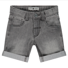 Load image into Gallery viewer, Medium Grey Stretch Denim Shorts
