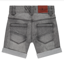Load image into Gallery viewer, Medium Grey Stretch Denim Shorts
