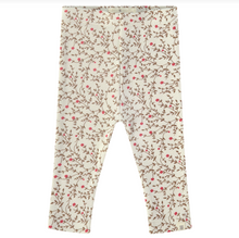 Load image into Gallery viewer, Cream Floral Leggings
