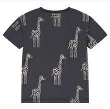 Load image into Gallery viewer, Charcoal Giraffes Tee
