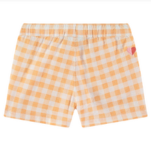 Load image into Gallery viewer, Cantaloupe Plaid Shorts
