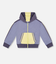 Load image into Gallery viewer, Shadow Blue Zip Hoodie
