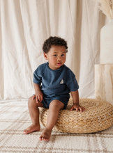 Load image into Gallery viewer, Navy Sail French Terry 2pc Set
