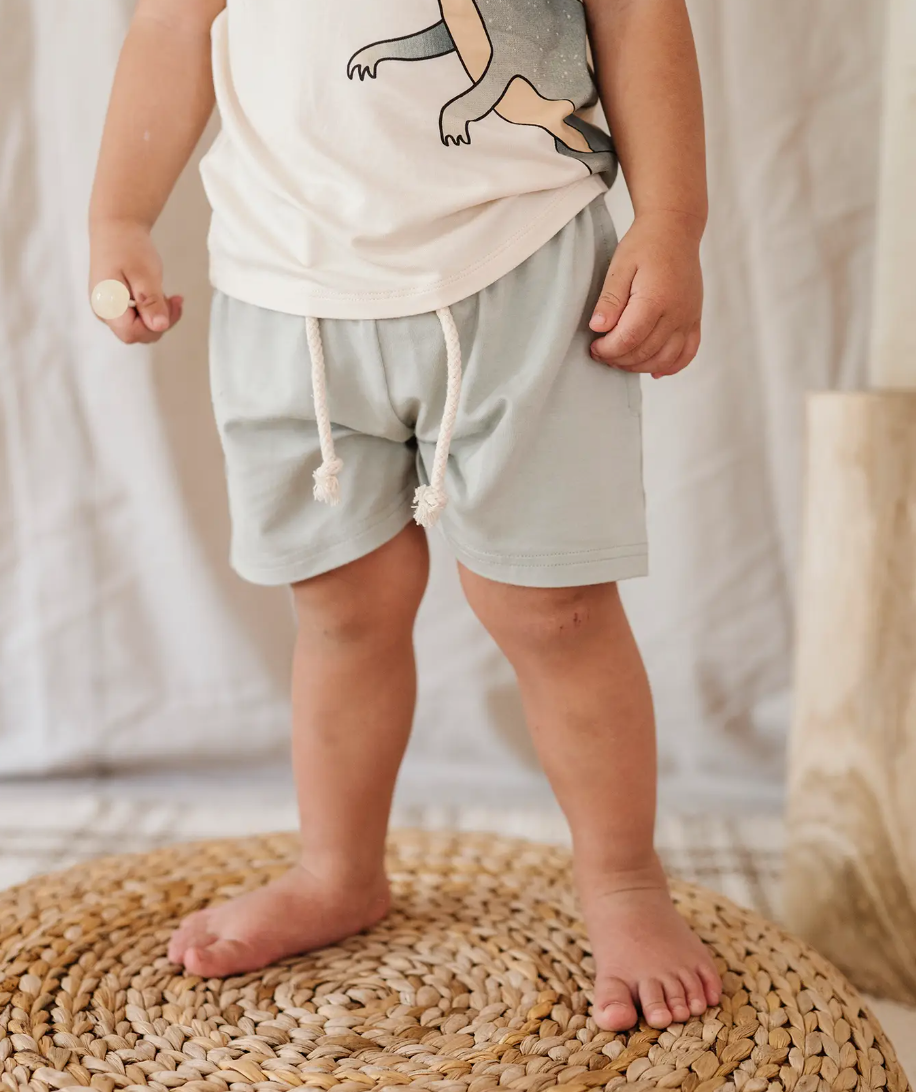 Light Sage Everyday Shorts