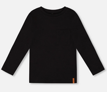 Load image into Gallery viewer, Anthracite Patch Pocket Long Sleeve Top
