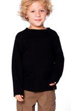 Load image into Gallery viewer, Anthracite Patch Pocket Long Sleeve Top
