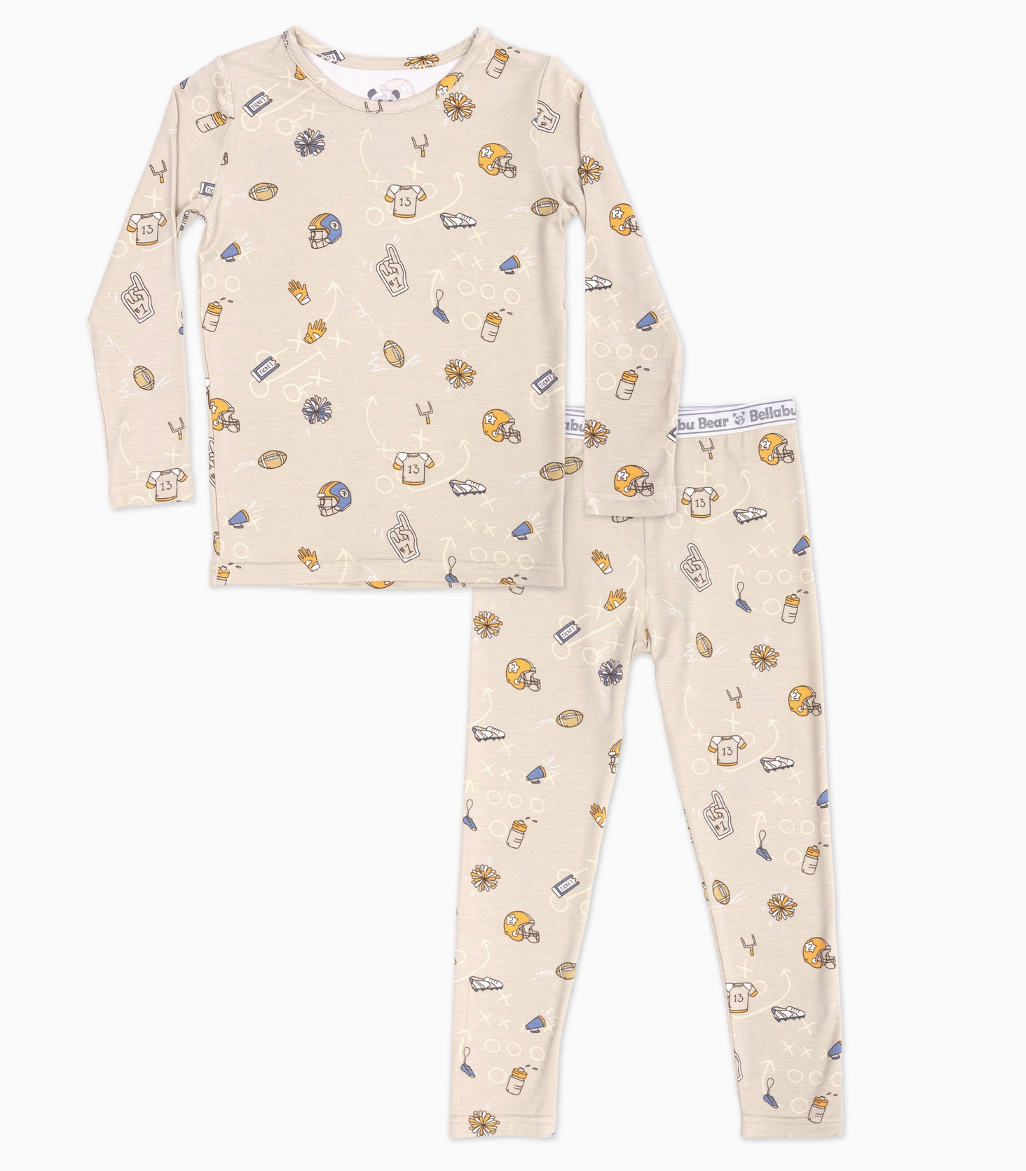 Football Bamboo 2pc Pajama Set – Tootsie's Children's Boutique