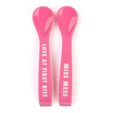 Load image into Gallery viewer, Love At First Bite + Miss Mess Spoon Set
