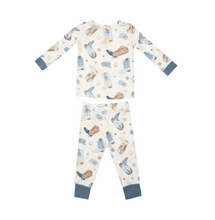 Load image into Gallery viewer, Blue Cowboy Boots PJ Set
