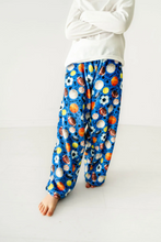 Load image into Gallery viewer, Sports Blue Plush Pants
