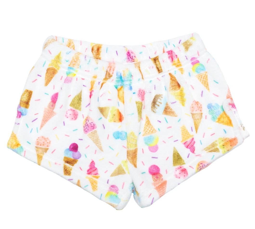 Ice Cream Plush Shorts