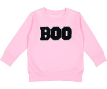 Load image into Gallery viewer, Pink BOO Patch Sweatshirt
