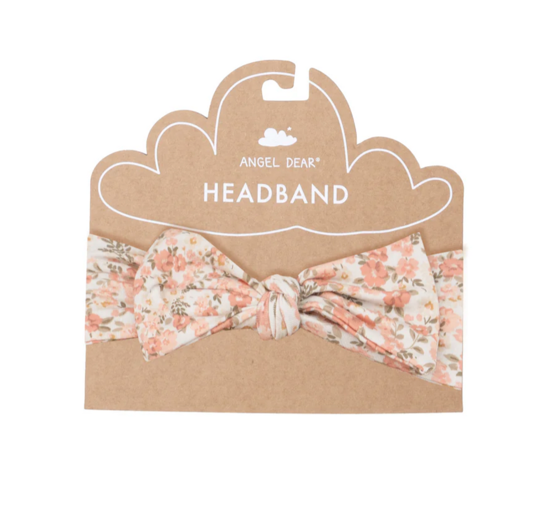 Sweet Rose Calico Headband