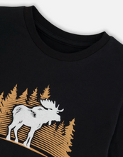Load image into Gallery viewer, Forest Moose Long Sleeve Top
