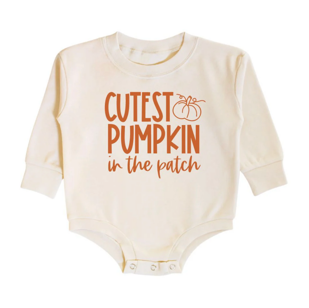 Cutest Pumpkin Bubble Romper