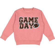 Load image into Gallery viewer, Game Day Dusty Rose Patch Sweatshirt
