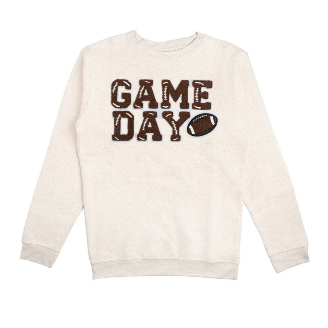 Adult Game Day Patch Sweatshirt