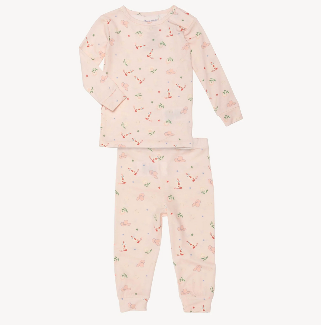 Rodeo Pink Modal Magnetic PJ Set