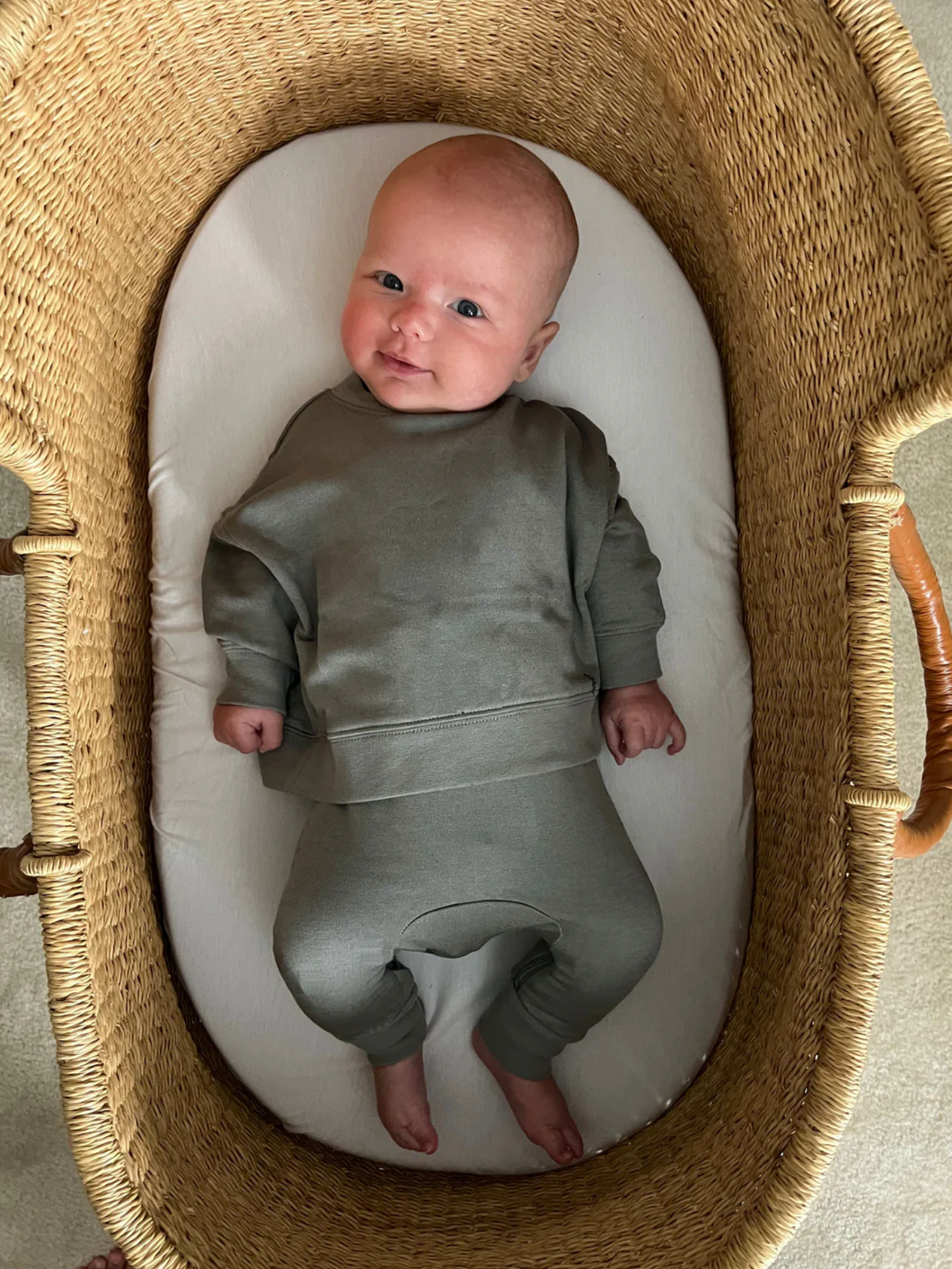 Sage Bamboo Fleece Jogsuit