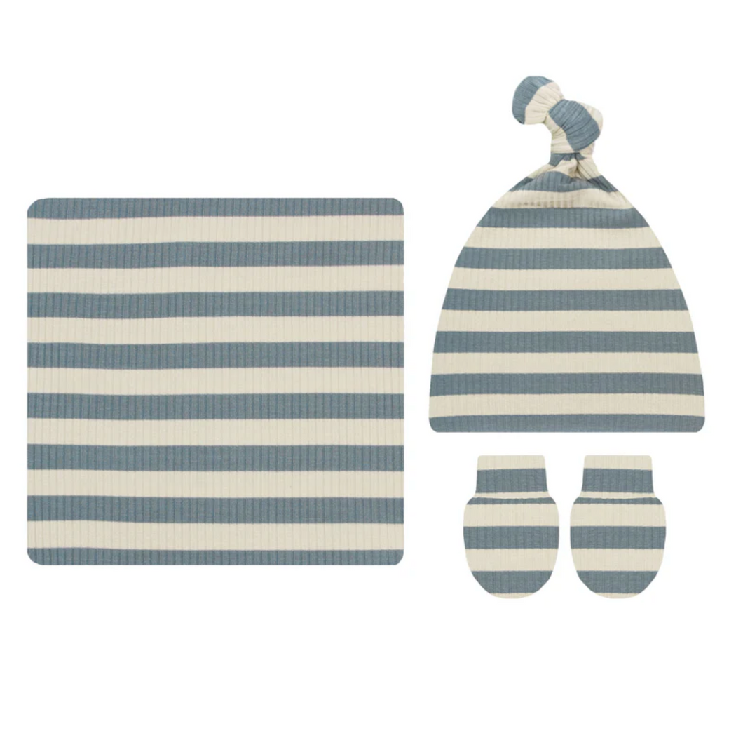 Lincoln Ribbed Newborn Hat Bundle