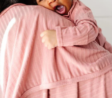 Load image into Gallery viewer, Jane Ribbed Swaddle Blanket
