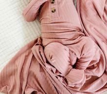 Load image into Gallery viewer, Jane Ribbed Swaddle Blanket
