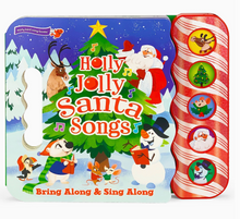 Load image into Gallery viewer, Holly Jolly Santa Songs Book
