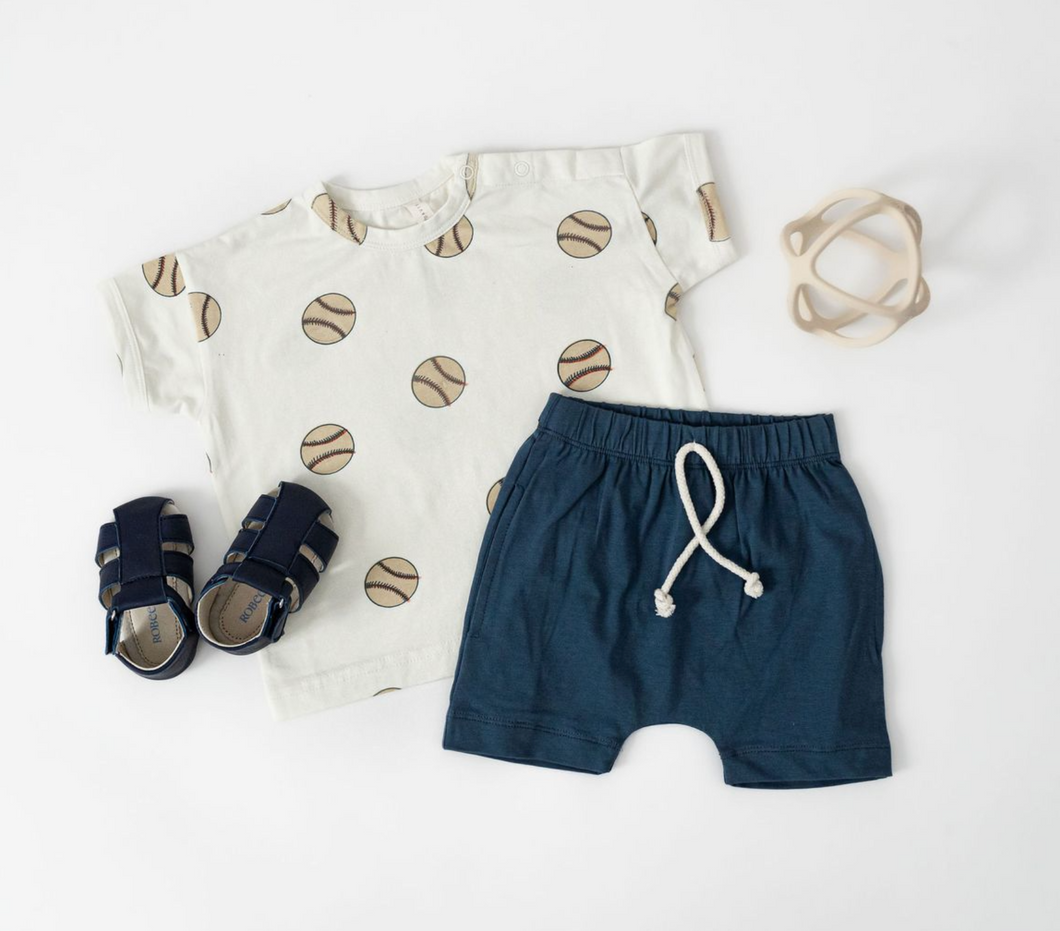 Baseball Print Tee