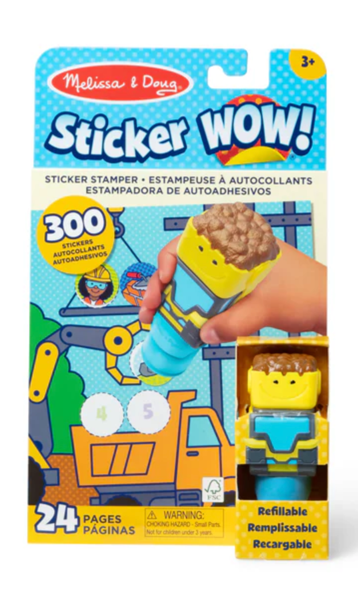 Sticker WOW! - Bulldozer