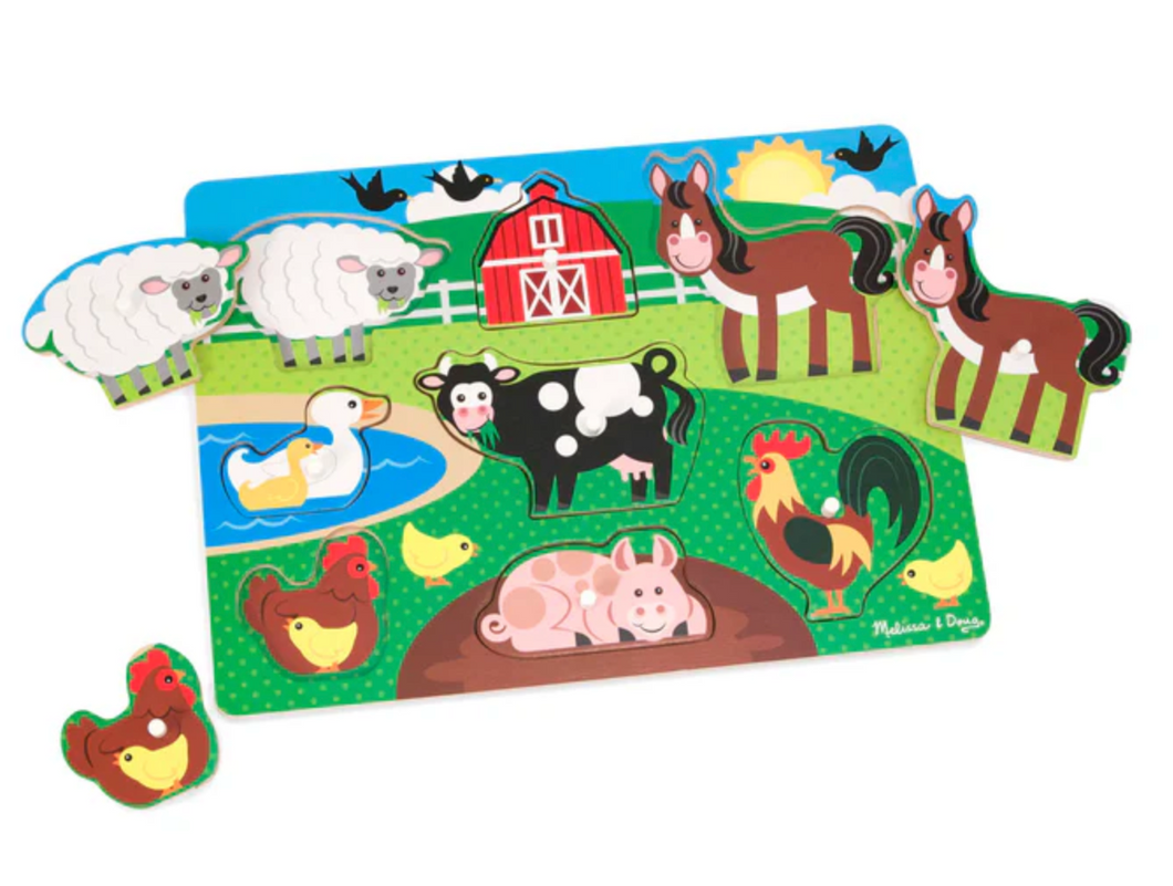 Farm Peg Puzzle