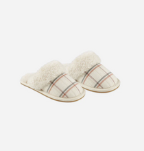 Load image into Gallery viewer, Holiday Plaid Slippers
