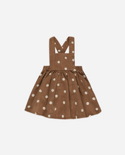 Load image into Gallery viewer, Floral Embroidery Corduroy Dress
