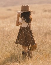 Load image into Gallery viewer, Floral Embroidery Corduroy Dress

