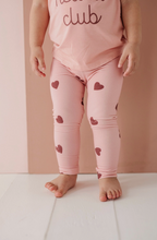 Load image into Gallery viewer, Ruby Hearts Leggings
