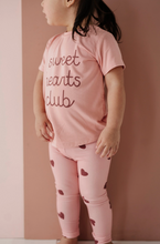 Load image into Gallery viewer, Ruby Hearts Leggings
