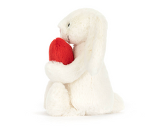 Load image into Gallery viewer, Bashful Red Love Heart Bunny
