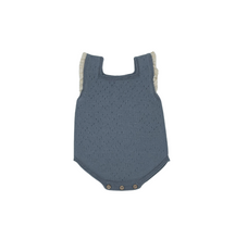 Load image into Gallery viewer, Ocean Knit Bubble Romper
