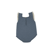 Load image into Gallery viewer, Ocean Knit Bubble Romper
