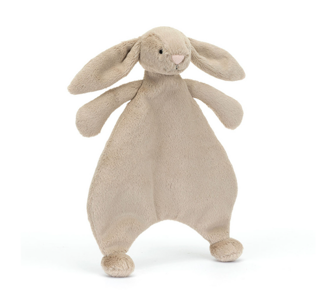 Bashful Beige Bunny Comforter