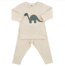 Load image into Gallery viewer, Forest Green Dino 2pc Set
