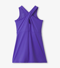 Load image into Gallery viewer, Royal Purple Built-In-Shorts Active Dress
