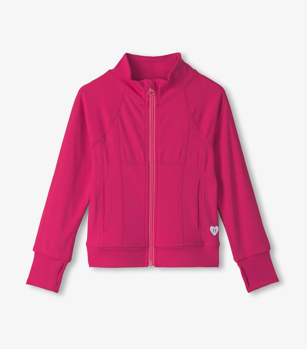 Deep Pink Active Jacket