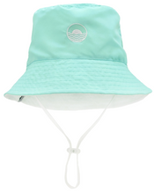 Load image into Gallery viewer, Mint Suns Out Reversible Bucket Hat
