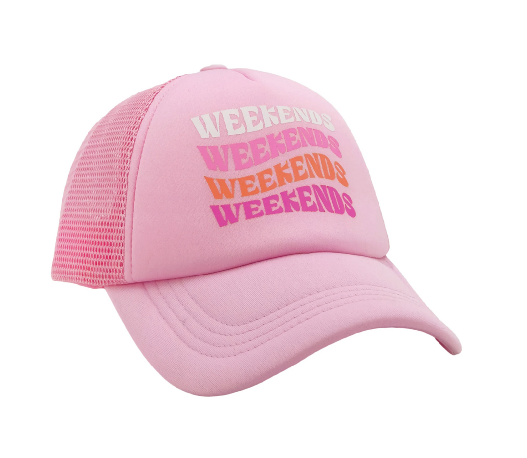 Weekends Trucker Hat