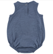 Load image into Gallery viewer, Baseball Jersey Bubble Romper
