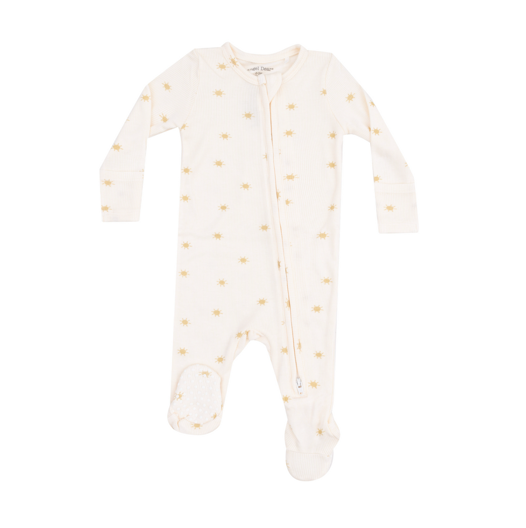Simple Suns Two-Way Zip Footie