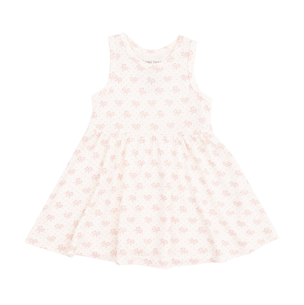 Vintage Mini Bows Tank Dress & Bloomer Set